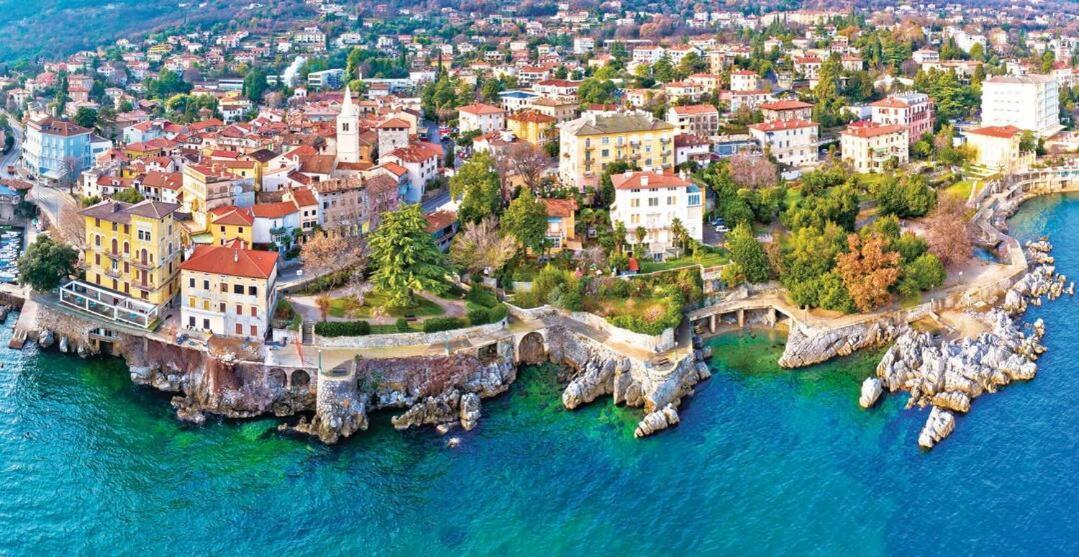 Villa Klaric Ловран Екстериор снимка